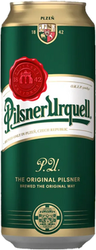 Пиво світле Pilsner Urquell 0,5л. ж/б Чехія 10389 фото