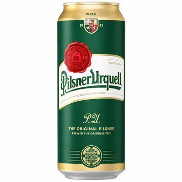 Пиво світле Pilsner Urquell 0,5л. ж/б Чехія 10389 фото