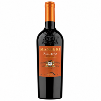 Вино Manieri Primitivo Puglia IGT червоне сухе 0,75 Італія  1081862 фото