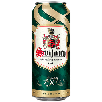 Пиво світле Svijany 450 Premium 11% 0,5л. Чехія 1081724 фото