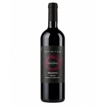 Вино Infinitum Primitivo Puglia IGT червоне сухе 13% 0,75 л Італія 1080938 фото
