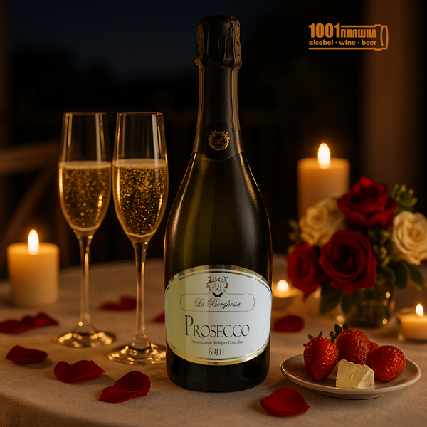 Вино Ігристе LA Borghesia Prosecco Spumante Brut 0,75л Італія 1080546 фото