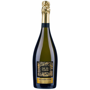 Вино ігристе Prosecco Valdobbiadene  Cal De Costa DOCG біле екстра/сухе 11%  0.75л  Італія 1081715 фото