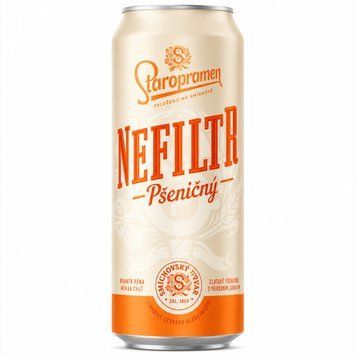 Пиво Staropramen Nefil Tered 5 % 0.5 ж/б Чехія 1079924 фото