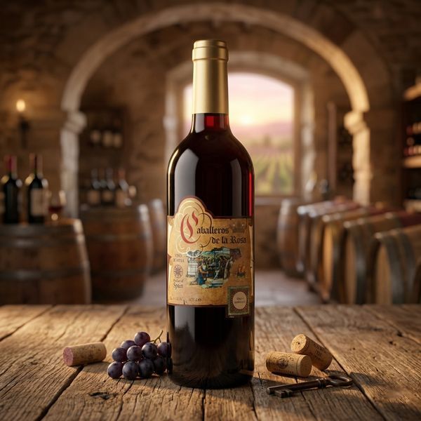 Вино Lozano Caballeros de la Rosa Tinto Semidulce червоне напівсолодке 11% 0,75 л 1081804 фото