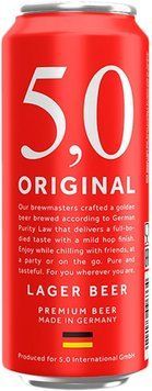 Пиво 5,0 Original Lager 0,5 л. ж/б Німеччина 1080413 фото