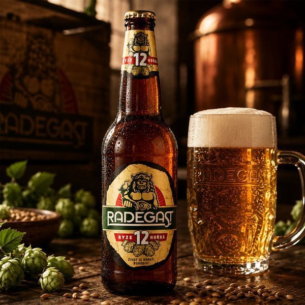 Пиво світле Radegast 12&deg; 0,5 Чехія 1081931 фото