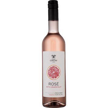 Вино Chateau Chizay Ros&eacute; з грейпфрутом рожеве напівсолодке 0,75 л, Україна 11122 фото
