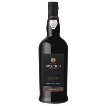 Вино Madeira Justinos Fine Rich 3yo біле деcертне 19% 0,75л Португалія 100700 фото