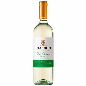Вино Decordi Vino Bianco Secco біле сухе 10,5% 0,75 л Італія 1081952 фото