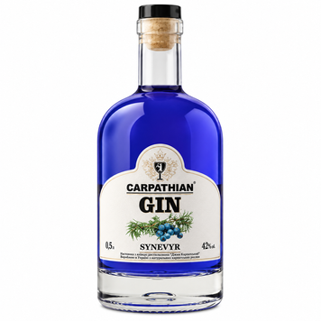 Джин Carpathian Gin Synevyr 42% 0,5 л 1082083 фото