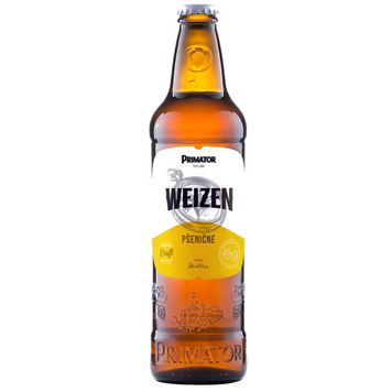 Пиво світле нефільтроване Primator Weizenbier 4,8%  0,5л Чехія 1081833 фото