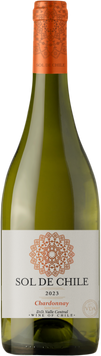 Вино Chardonnay Sol De Chile бiле напівсолодке 12% 0,75л 1080631 фото