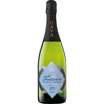 Вино ігристе Cava Tentaci&oacute;n de Mont Mar&ccedil;al біле біле напівсухе 11,5% 0,75 л Іспанія 1081534 фото