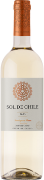 Вино Sauvignon Blanc Sol De Chile бiлt напівсухе 12,5% 0,75 л 1080634 фото